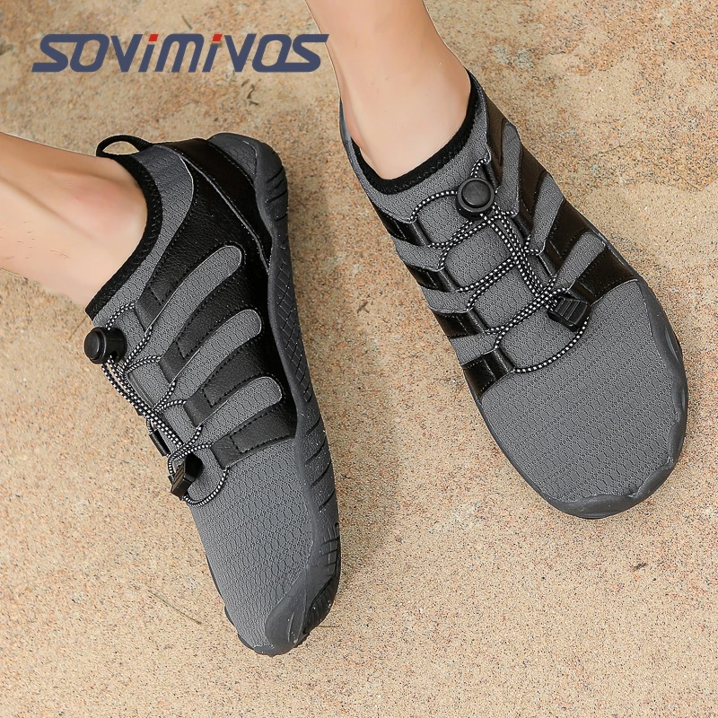 

Мужской кросс-тренажер | Босиком и минималистичная обувь | Подошва с нулевым падением | Обувь для воды с широким носком Aqua для плавания, пляжного серфинга для женщин