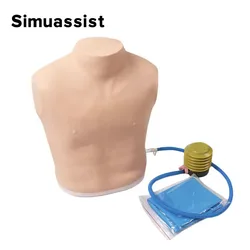 Pneumothorax Processing Model lymph node puncture Training Simulator Meidcal model