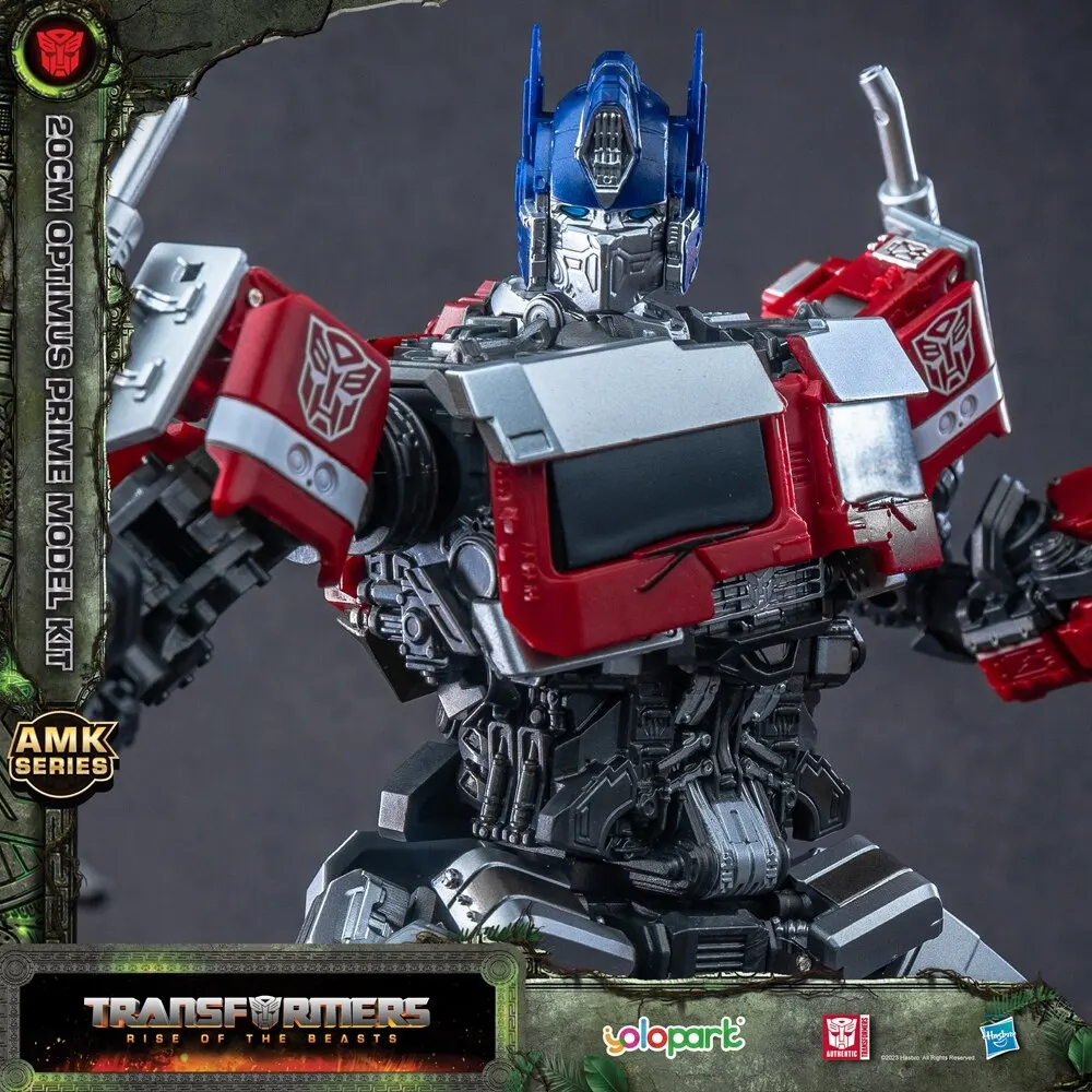 Yolopark Трансформеры Optimus Prime 20 см оригинальные Трансформеры игрушки Модель Фигурки серия Rise Of The Beast для мальчиков и девочек