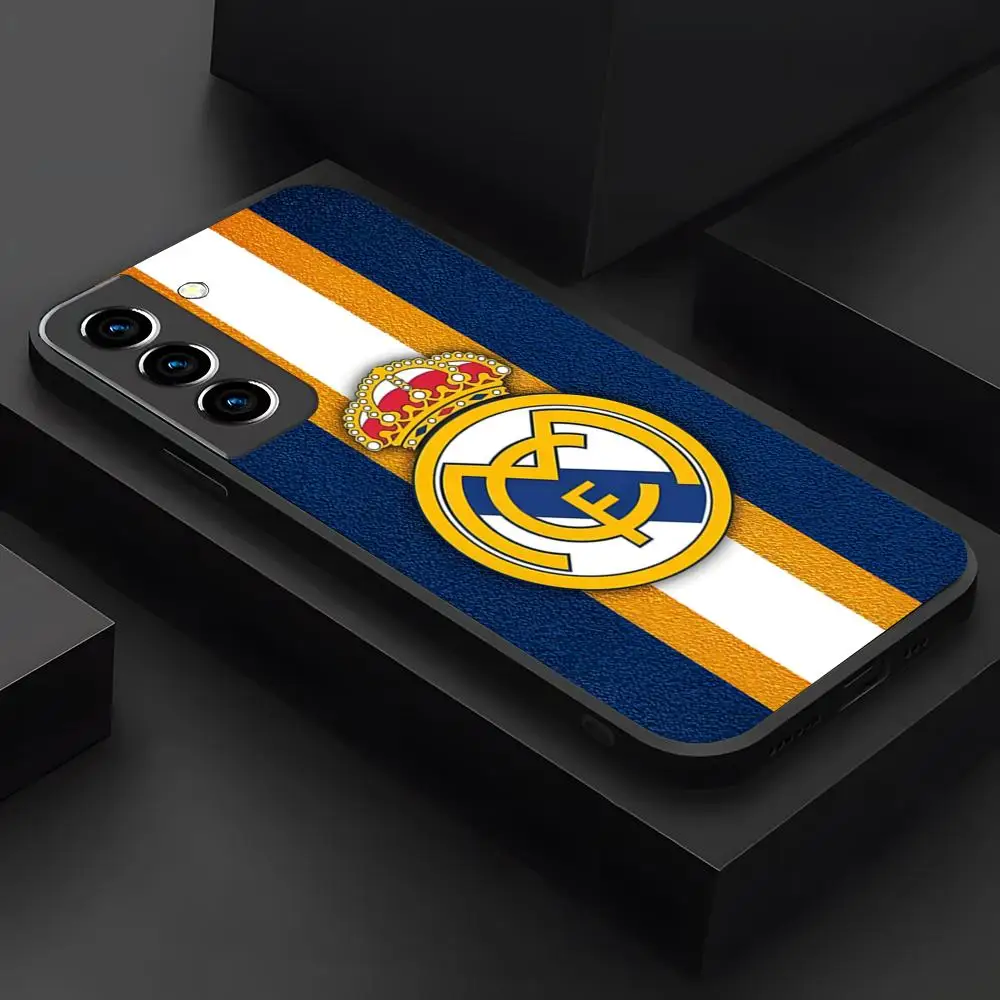 Top Sports-Real Madrid CF Phone Case for Samsung Galaxy A21 Plus S22 A53 A24 A34 A54 A52 M54 Note 10 20 Ulitra FE  Back Cover