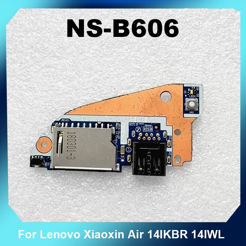 Power Switch USB SD IO Board NS-B606 For Lenovo Xiaoxin Air 14IKBR 14IWL