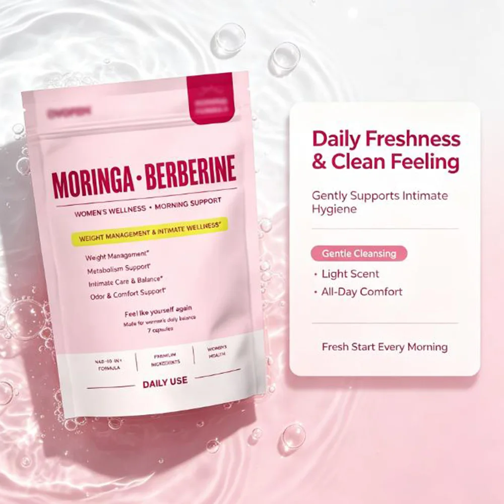 Natural Plant Feminine Intimate Care Serum pH Balanced Gentle Cleansing Odor Control Fresh Hydrating Private Area Maintenance