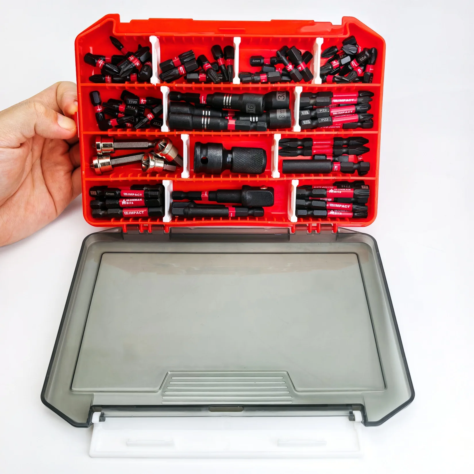 

41/99PCS Screwdriver Bit Set Heavy-Duty Socket Hex Phillips Slotted Torx Black Impact Resistant Bit Combination Set