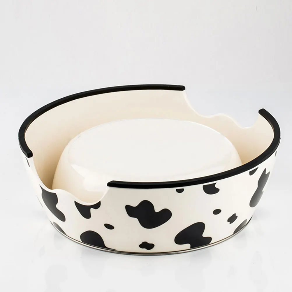 

Pet Cat Bowl Premium Food Storage Feeder Anti-Slip Base Easy Clean Kitten Puppy Feeding Bowl Household Pet Food Container
