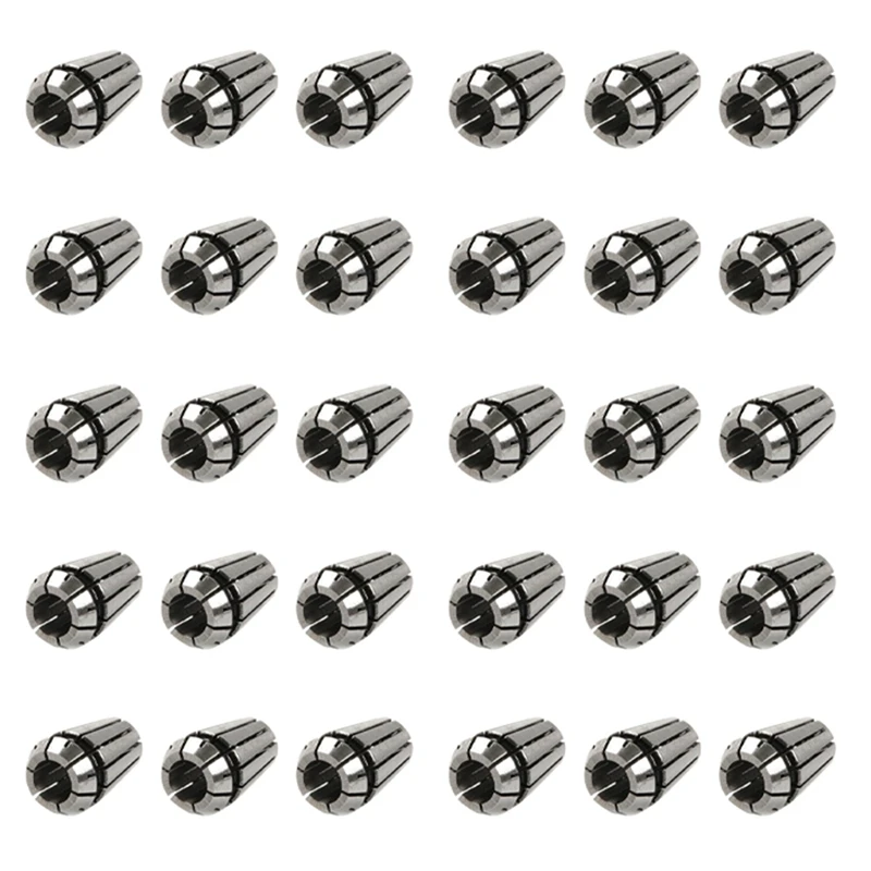 10X ER11 CNC Collet Chucks Tool Bits Holder 1/8 Inch (3.175Mm) 4Mm 6Mm