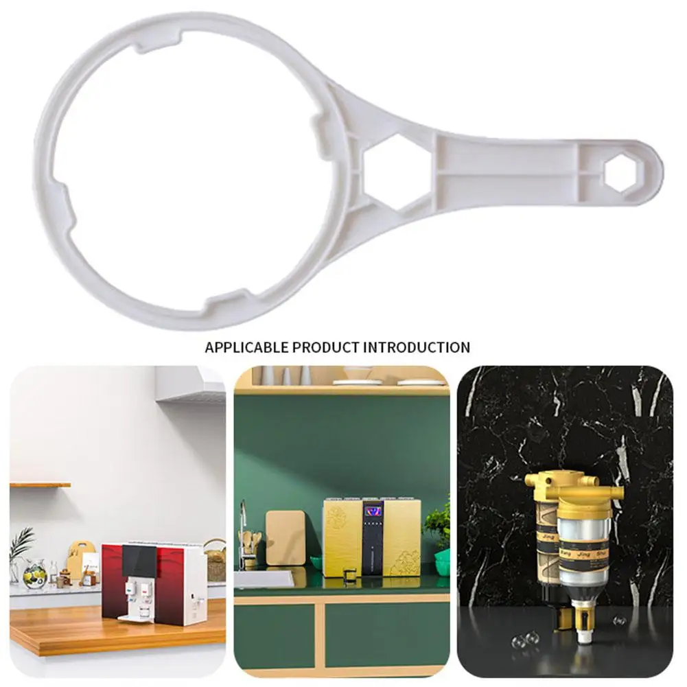 

Universal 10/20Inch Filter Bottle Water Purifier Wrench Opening Tools Filter Purifier Bottle RO Water Accessories L6H9