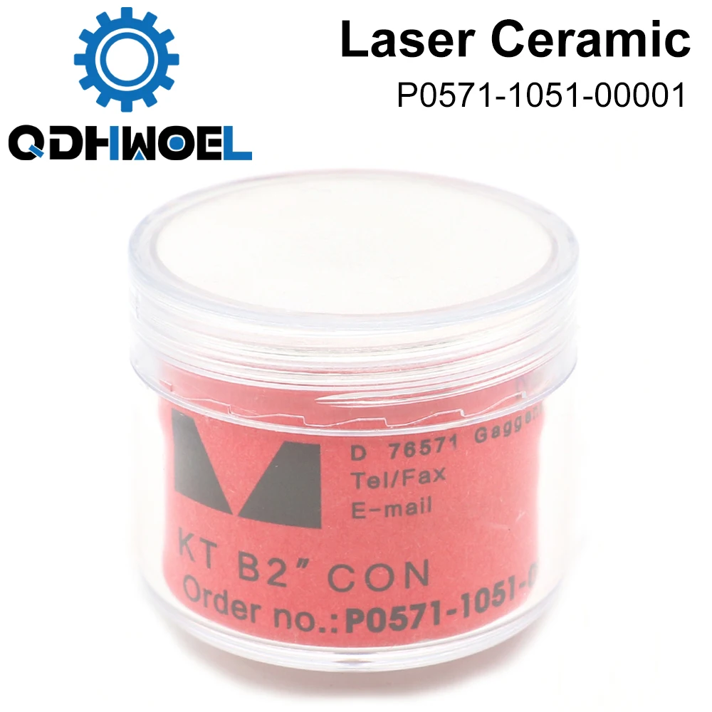 QDHWOEL Laser Ceramic Dia. 28 32mm KT B2 CON P0571-1051-00001 For Laser Cutting Head 24.5mm/28.5mm