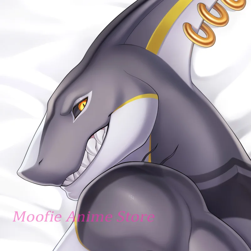 Body Pillowcase Shark Anime Dakimakura Double-Sided Life-Size Print 2WAY Pillow Cover