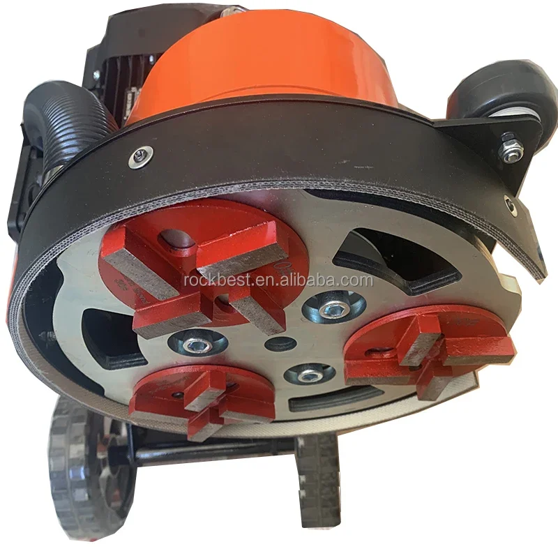 small portable concrete epoxy stone floor grinder polisher