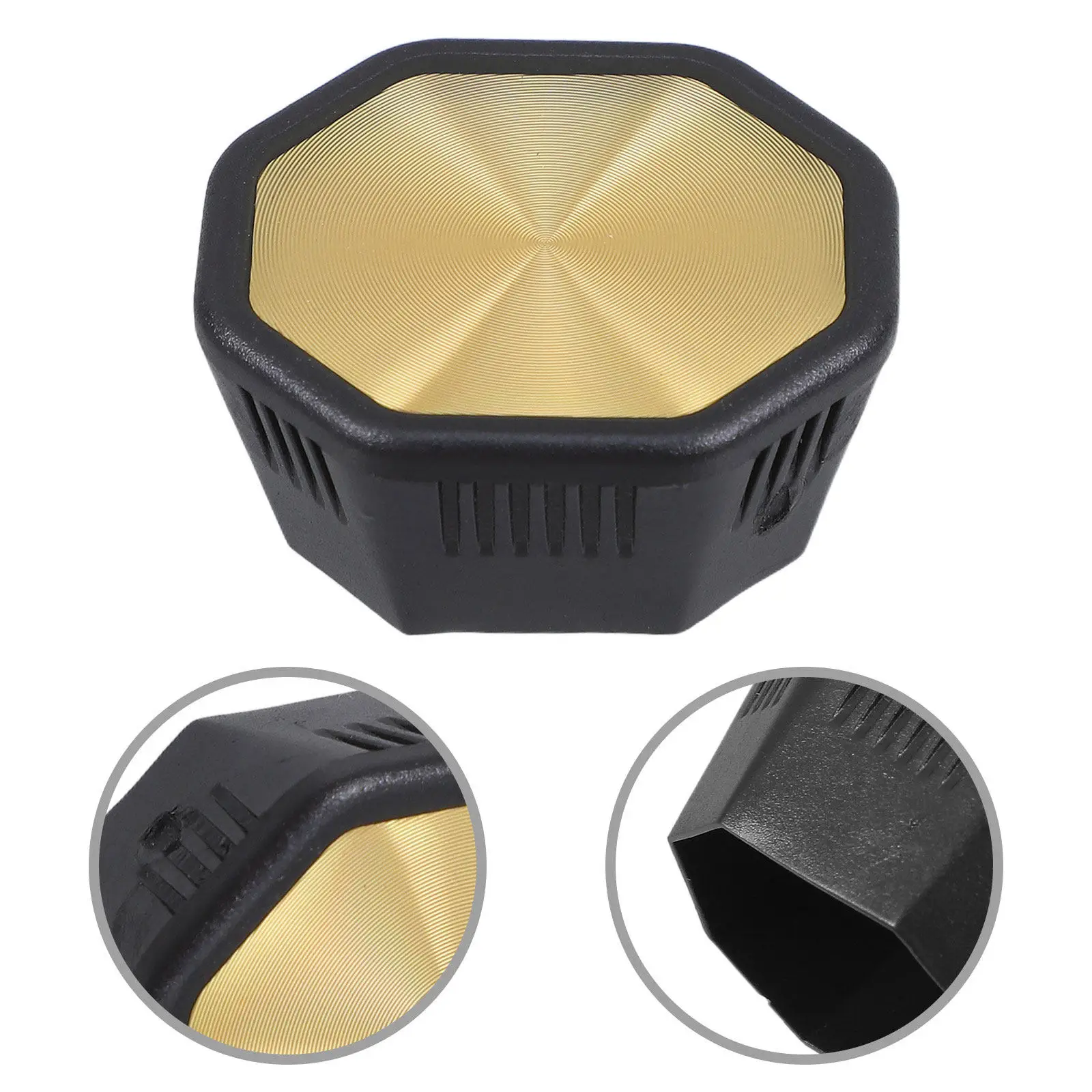 

2Pcs Racket End Cap Plastic Replacement Bottom Cover for Badminton Tennis Racquets High Elasticity Easy Install Secure Fit