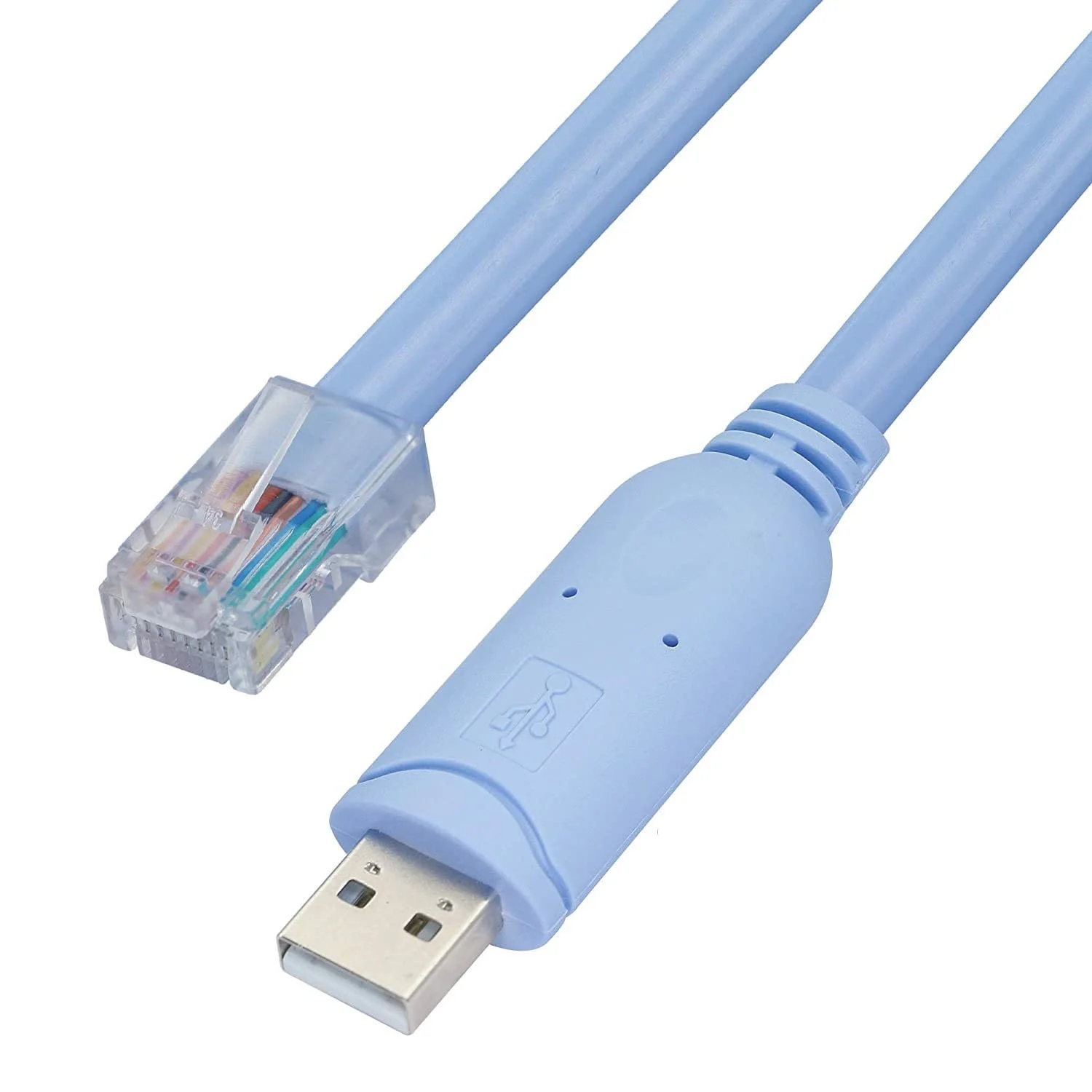 USB to RJ45 Console Cable RS232 Serial Adapter for Laptop Computer Cisco Router USB RJ 45 8P8C Converter Console Cable 1.8m 3m