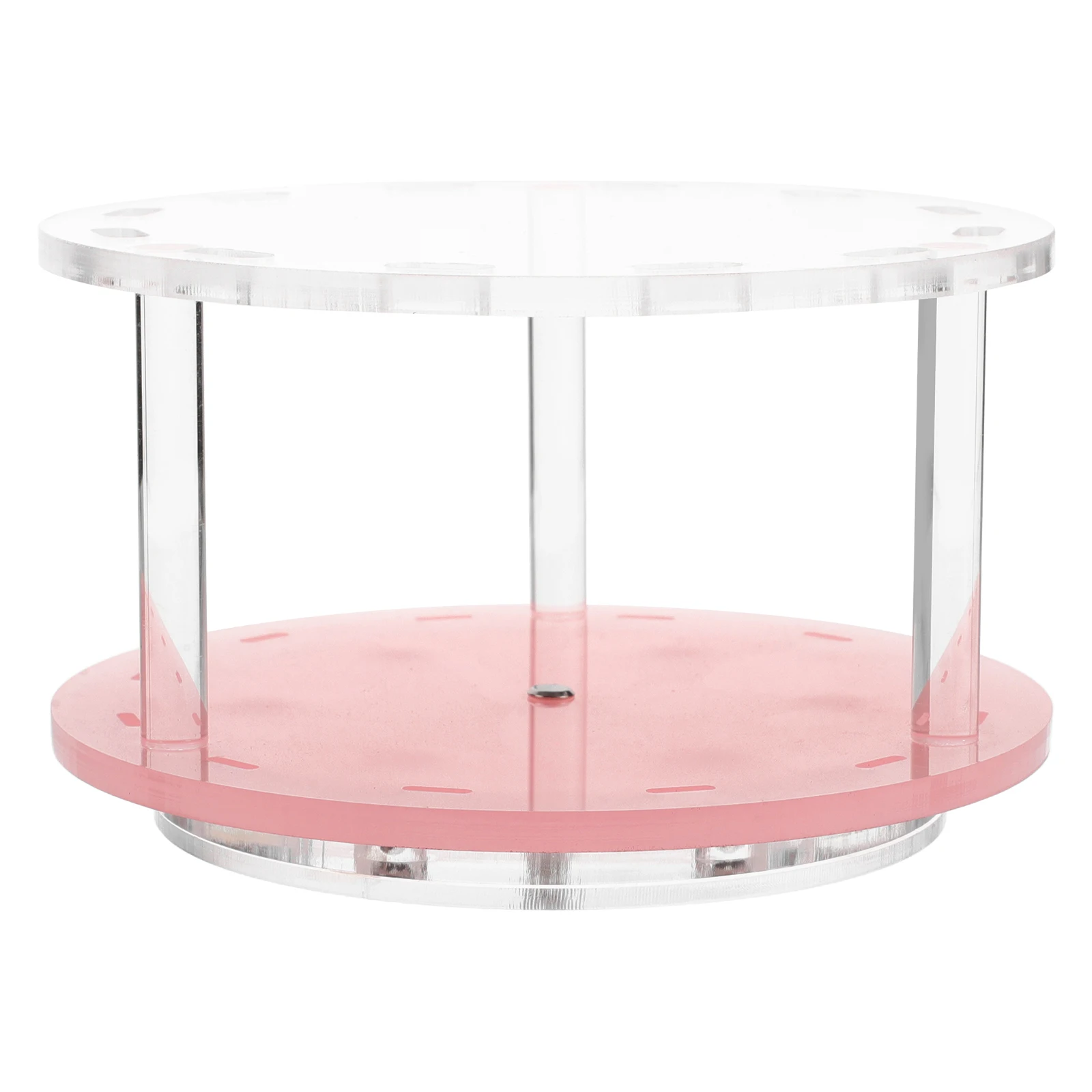 

12 Holes Rotating Eyelash Tweezer Stand Acrylic Storage Rack Organizer For Lash Extensions Tools Supplies