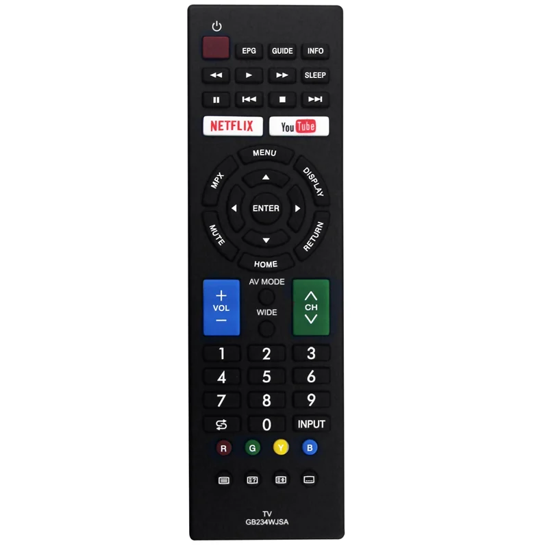 

Заменить GB234WJSA пульт дистанционного управления для Sharp Smart TV LC-32M3H W Netflix