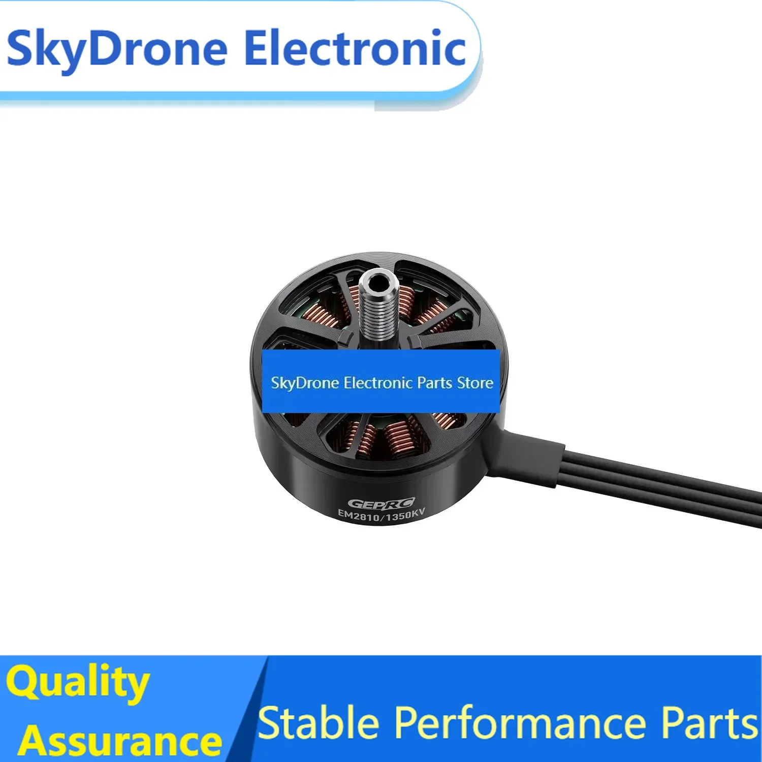 SkyDEl4pcs Gepu GEPRC New EM2810 1280KV/1350KV Motor Adapted For High Torque 7-8 Inch Long Range Aircraft