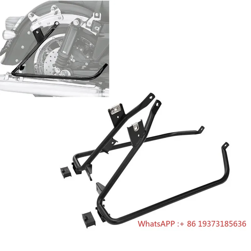 

Motorcycle Saddlebag Support Brackets For Harley Touring Electra Glide Road King Road Glide Street Glide FLHX FLTR 2009-2013 12