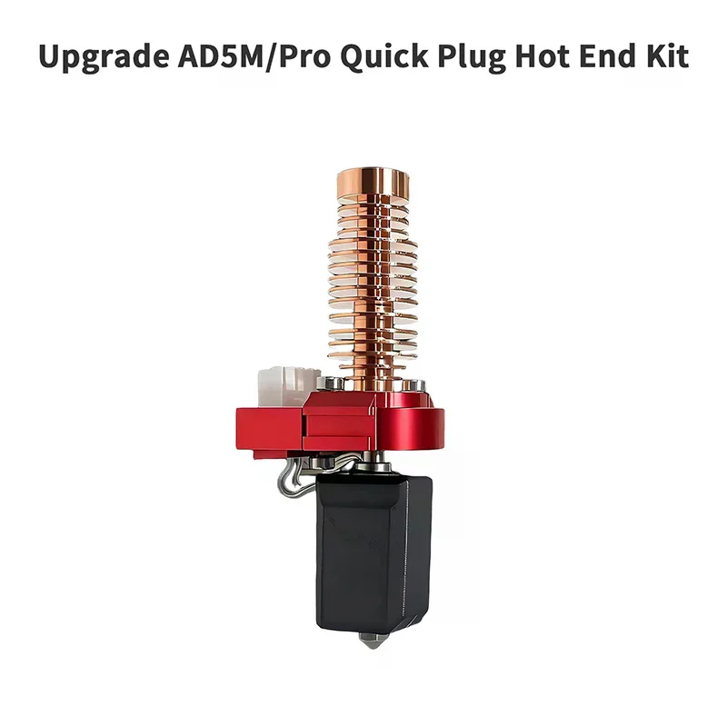 

For Flashforge Adventurer 5M/5M Pro Nozzle Kit Upgrade Hotend Pinting Head Quick-Detachable Nozzle Hard Steel Brass Nozzle Kit