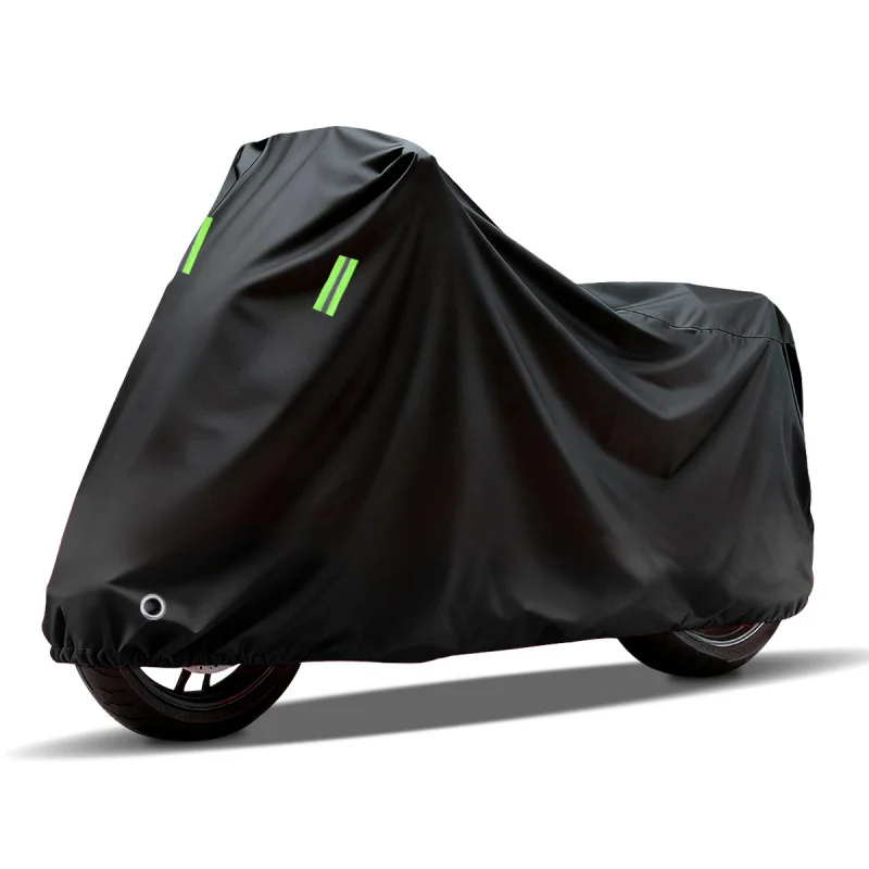 Popular motorcycle cover for rain, sun, and dust protection Thickened electric vehicle cover, full car sun protection cover