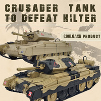 Warehouse Soldier Customer 1:16 Full Scale Simulation British Crusader Cruiser Tank Remote Controlled Tank New Military Model