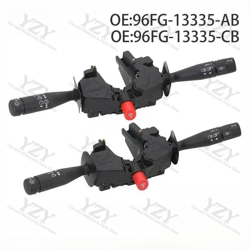96FG-13335-AB 96FG-13335-CB Turn Signal Control Combination Switch Replacement for Fiesta