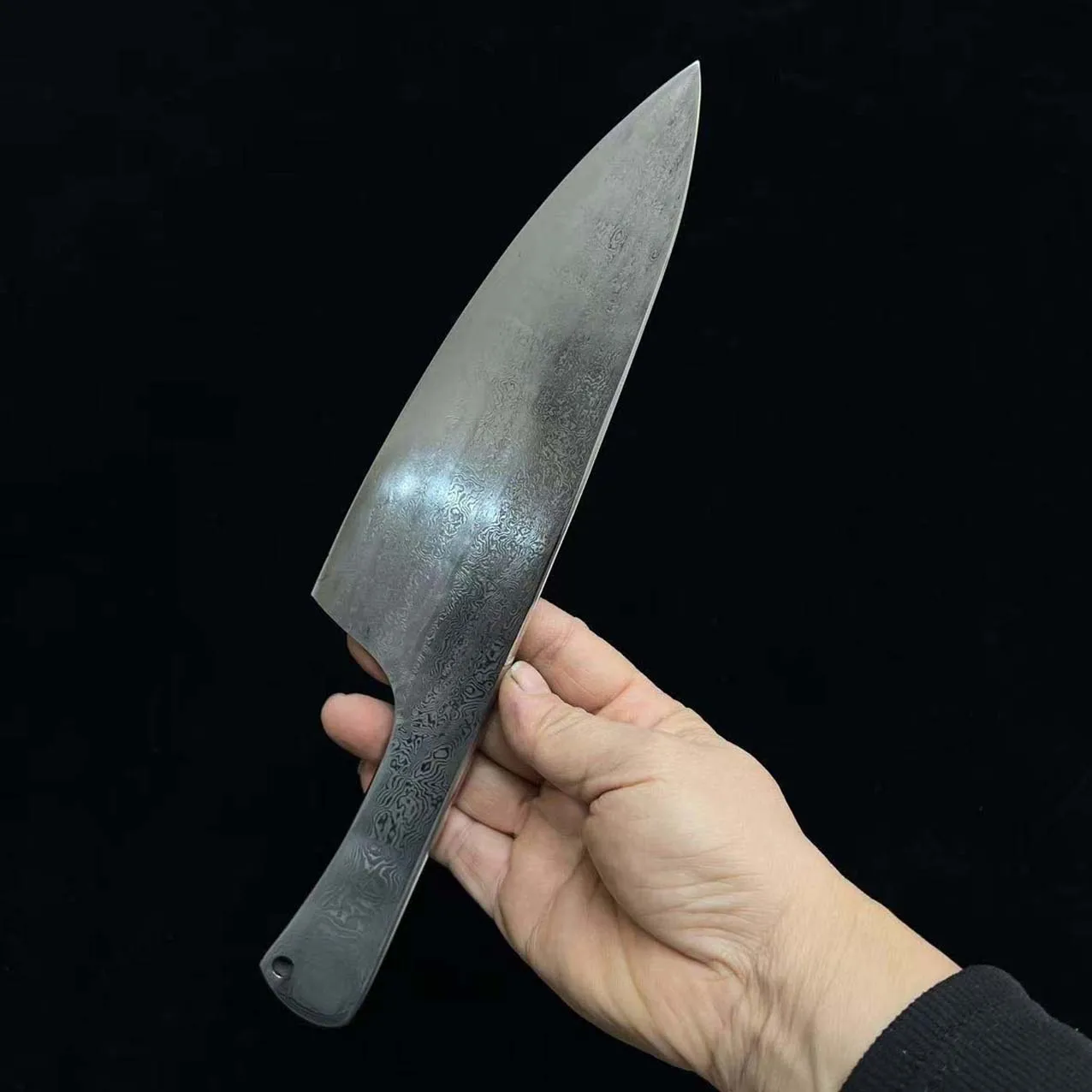 6.7 Inch Chef Knife BG42 Aviation Special Steel Core Damascus Steel Blade Cleaver Handmade Forged Kitchen Knives Rust-resistant