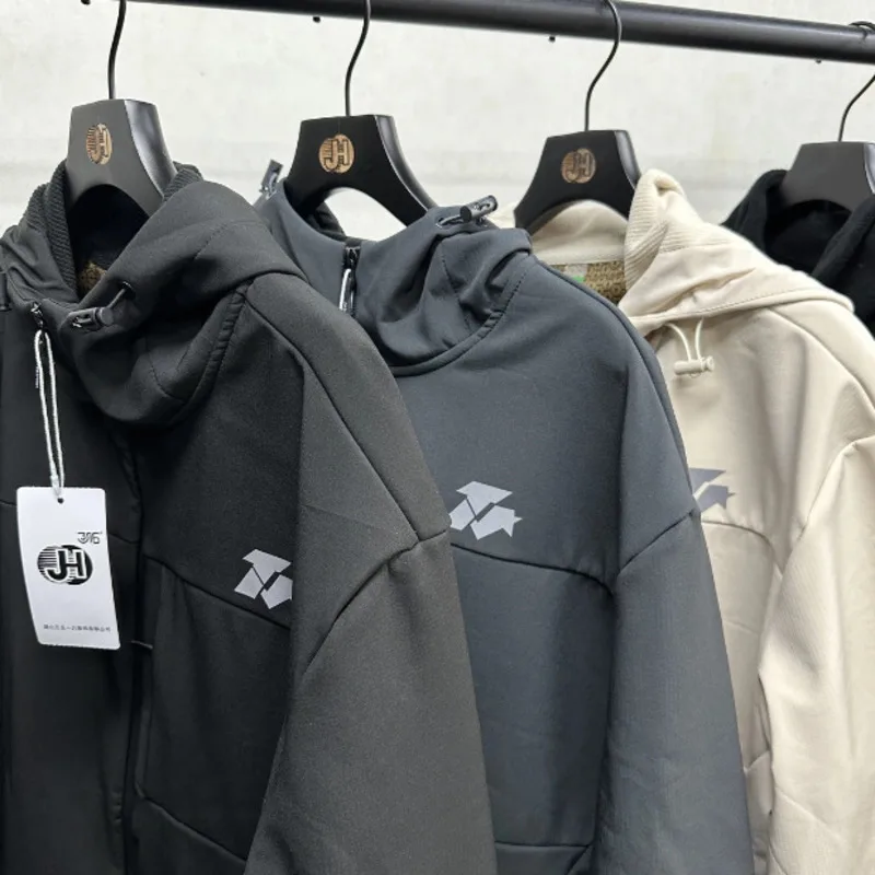 

Мужская термокуртка на графеновой подкладке, водонепроницаемая походная куртка из софтшелла на флисовой подкладке, легкая утепленная уличная куртка