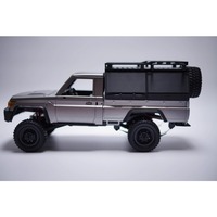MN82 RC Car 1/12 Scale Rear Trunk & Roof Rack Upgrade Modules No-Drill Installation Decoration Accessories for Off-Road Crawler