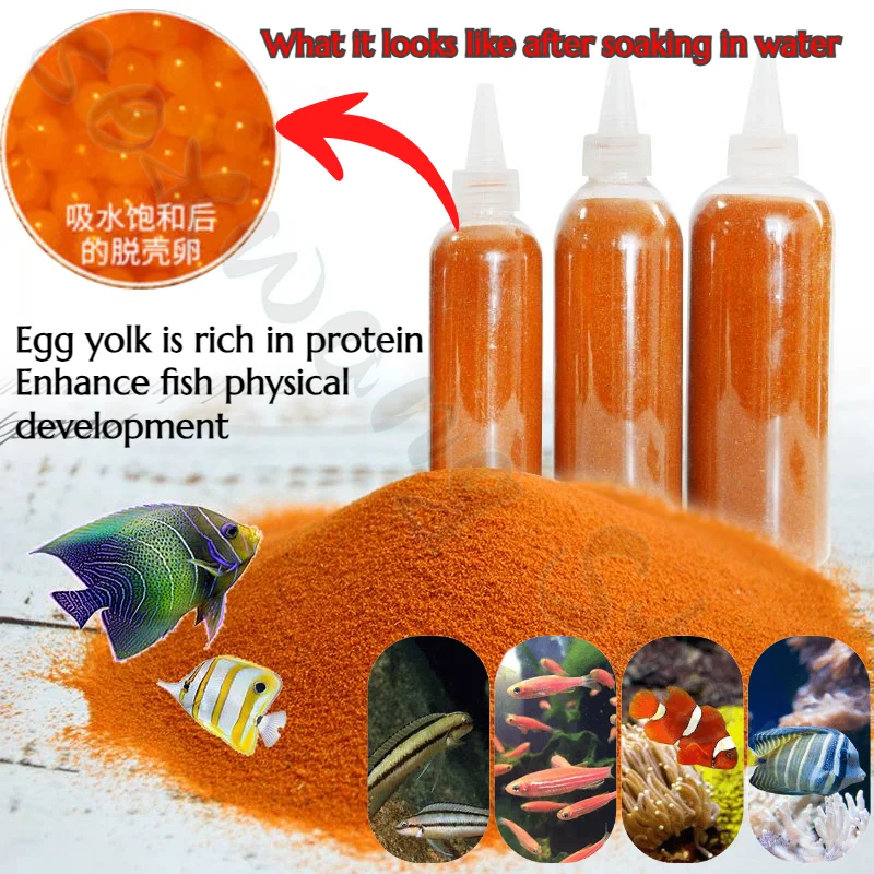 Shelled Brine Shrimp Eggs General Fish Feed Small Particles More Than 90% Can Be Fed As Hatching Fish Food