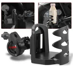 Universal Drinks Holder Bottle Clamp For Microphone Mic Stand Bicycle Motorcycle 360 Rotating Support