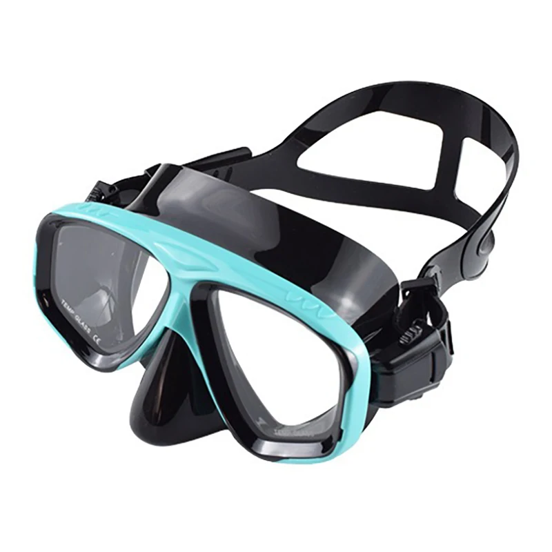 

Adult Large - Frame Silicone Diving Mask - HD Anti - Fog Snorkel Gear with Wide Vision & Soft Seal,Comfortable Fit, Leak - Proof