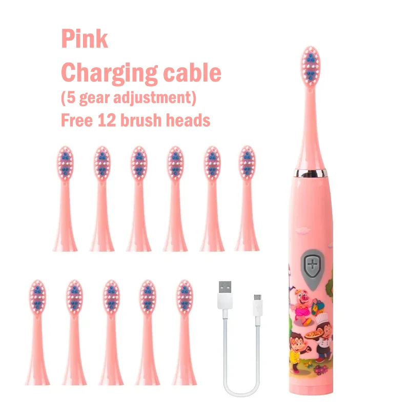 Pink 12 Head