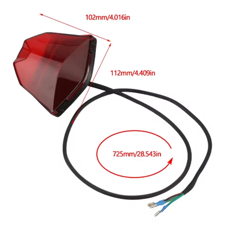 Motorcycle Tail Light Brake Light Signal Light for EXC XCF XCW 150 250 350 450 2020-2023 Motocross Accessories