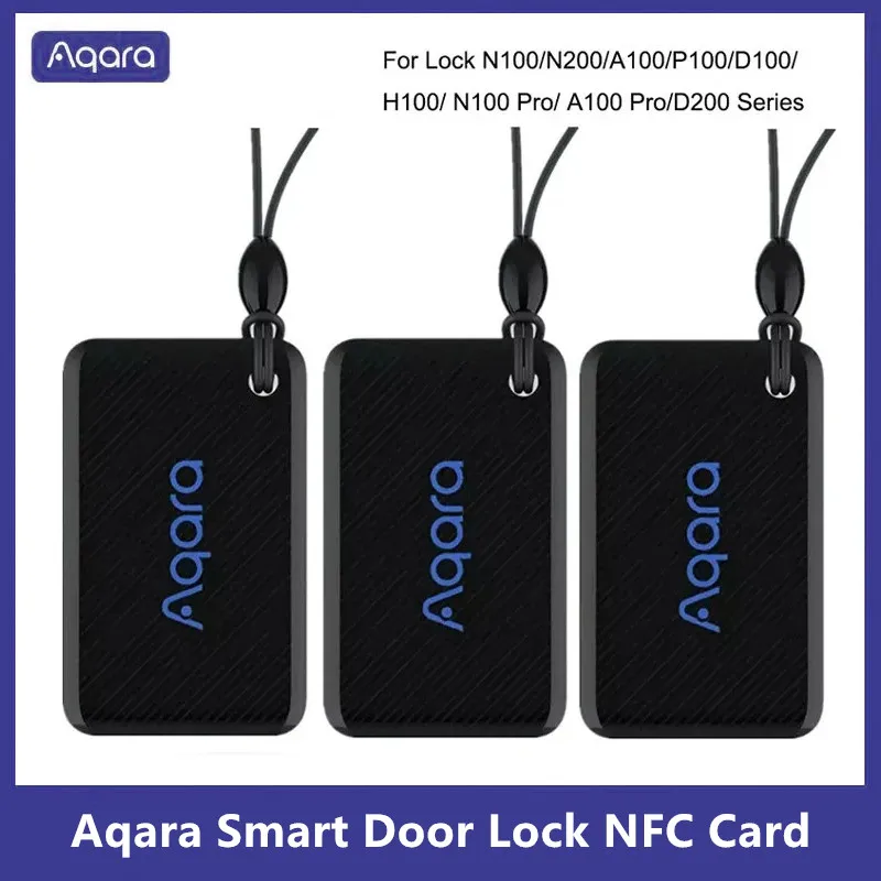 

Original Aqara Smart Door Lock NFC Card for Aqara Smart Door Lock N100 N200 P100 D200 Series EAL5+ Level Safety Program control