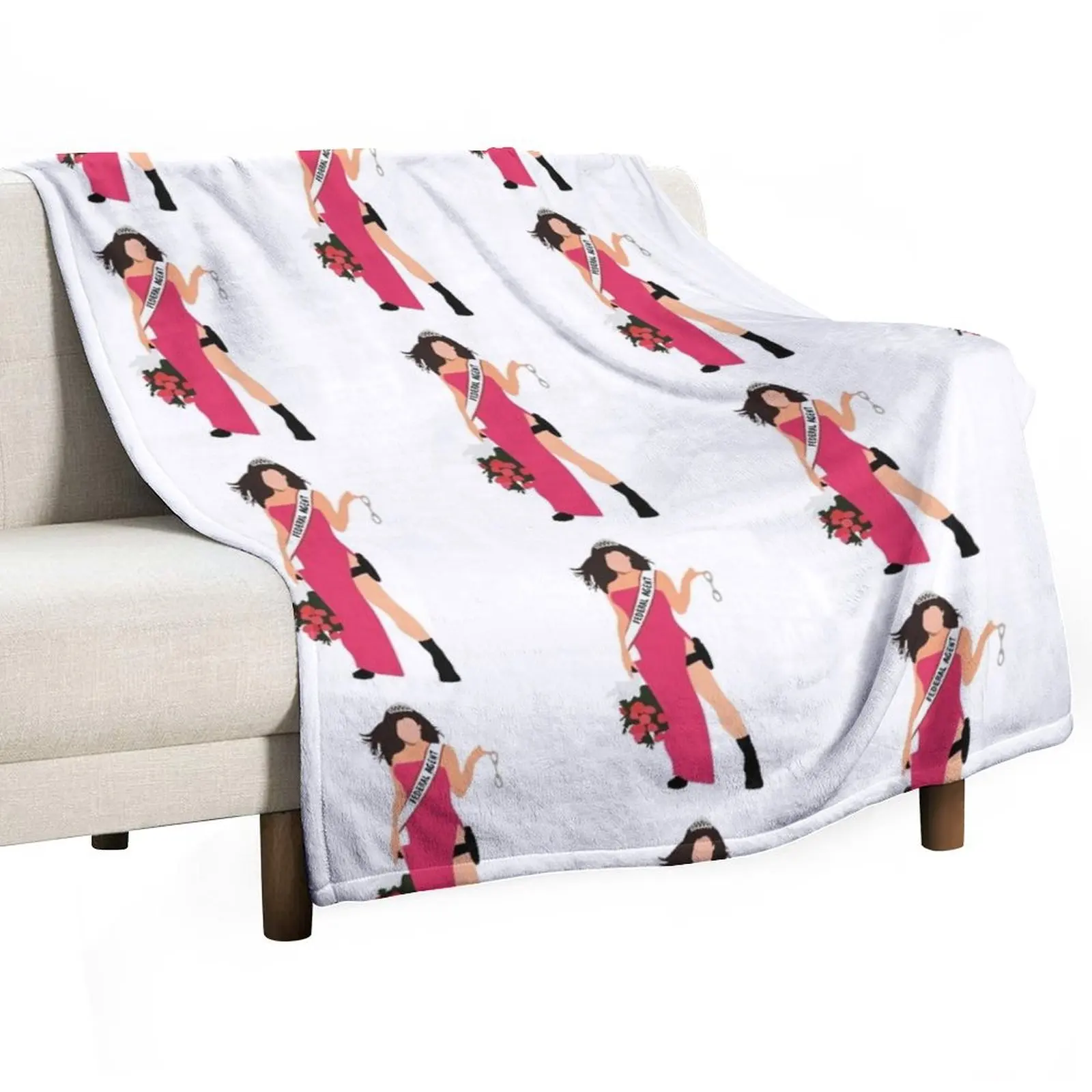 

Miss Congeniality Throw Blanket Polar Hairys Blankets