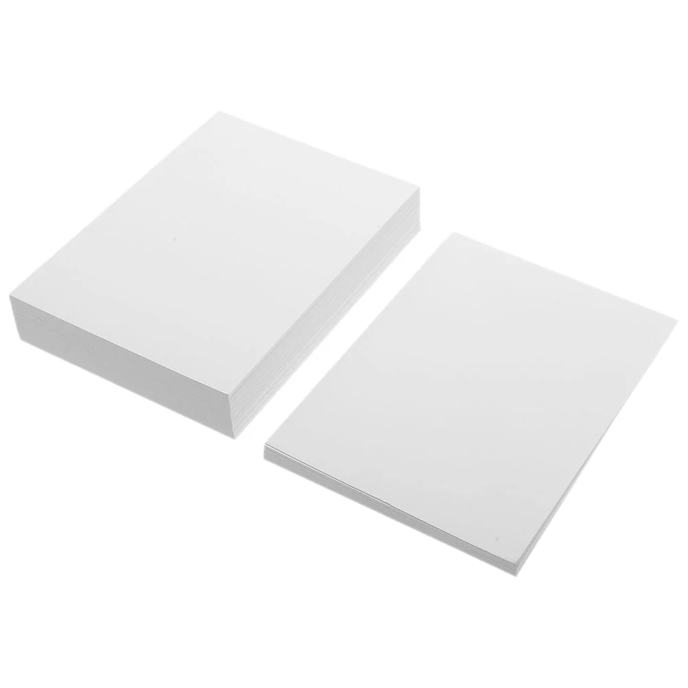 100Pcs High Glossy Printing Photo Paper Waterproof Fast Drying Compatible with Inkjet Printers Picture Paper for Printer