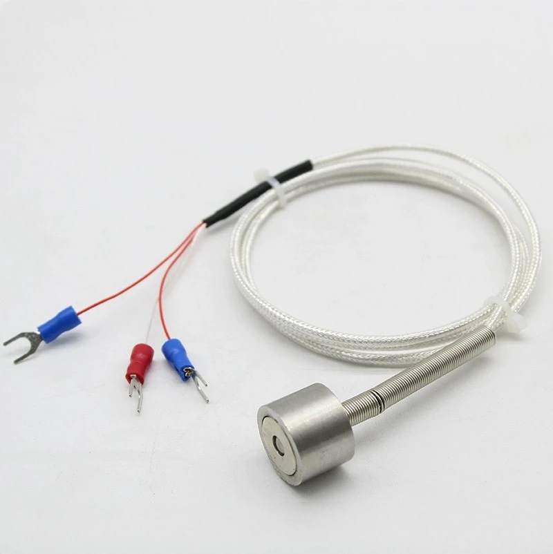PT100 temperature sensor adsorption type magnetic suction type PT1000 magnetic thermoelectric resistance strong magnetic tempera