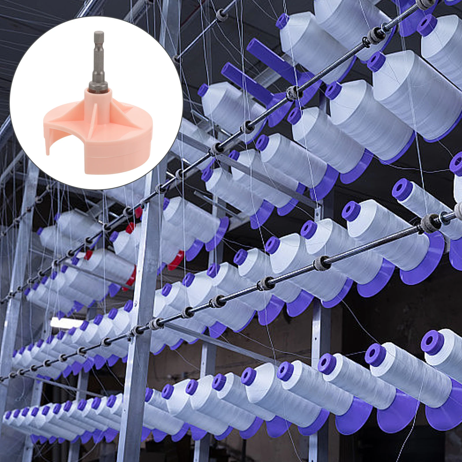 

Knitting Machine Adapter Connector Replacement Handle Accessories Crank Tension Component Knitter Tool Quick