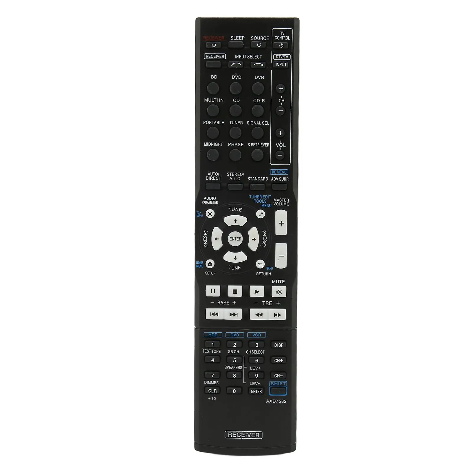 Replacement Remote Control for Pioneer AXD7582 AXD7632 VSX 300 VSX420 VSX402K VSX402S VSX520 AV Receiver