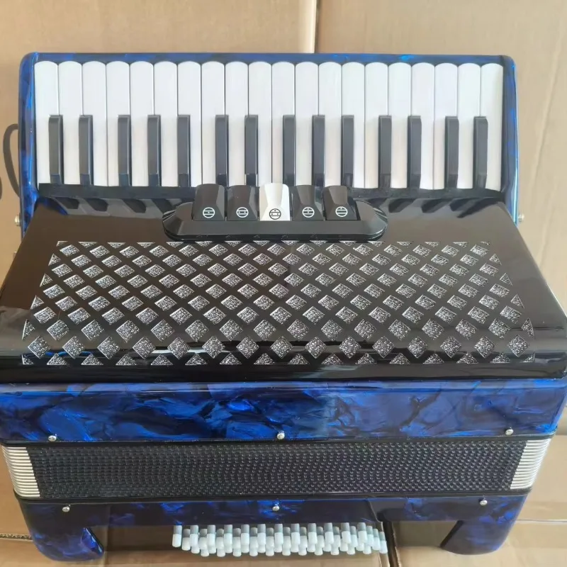 

Professional 34Key 48Bass Accordion Instrument Hot Model Keyboard Instruments Celluloid