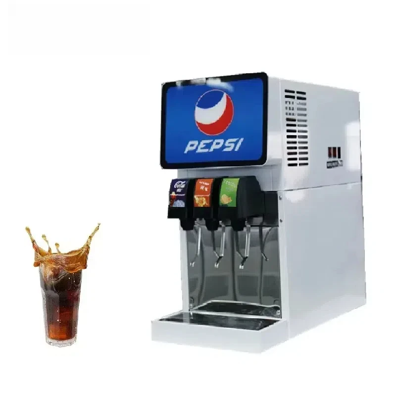 Restaurant equipment 3 4 flavor pepsi machine / cold drink soda dispenser machine / soda fountain dispenser machine