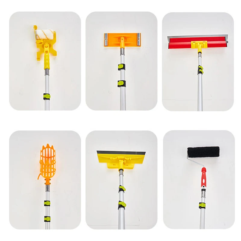 3M Factory Direct Lightweight Aluminum Telescopic Window Cleaning Tool Pole Rod Industrial Grade OEM ODM Direct Sales