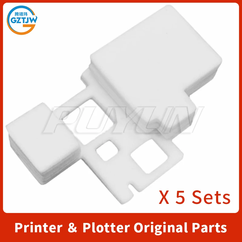 5Sets Waste ink absorbent sponge pad  For Canon 3380 3480 TS3380 TS3480 Waste ink pad Waste Ink Sponge Pad Printer Parts