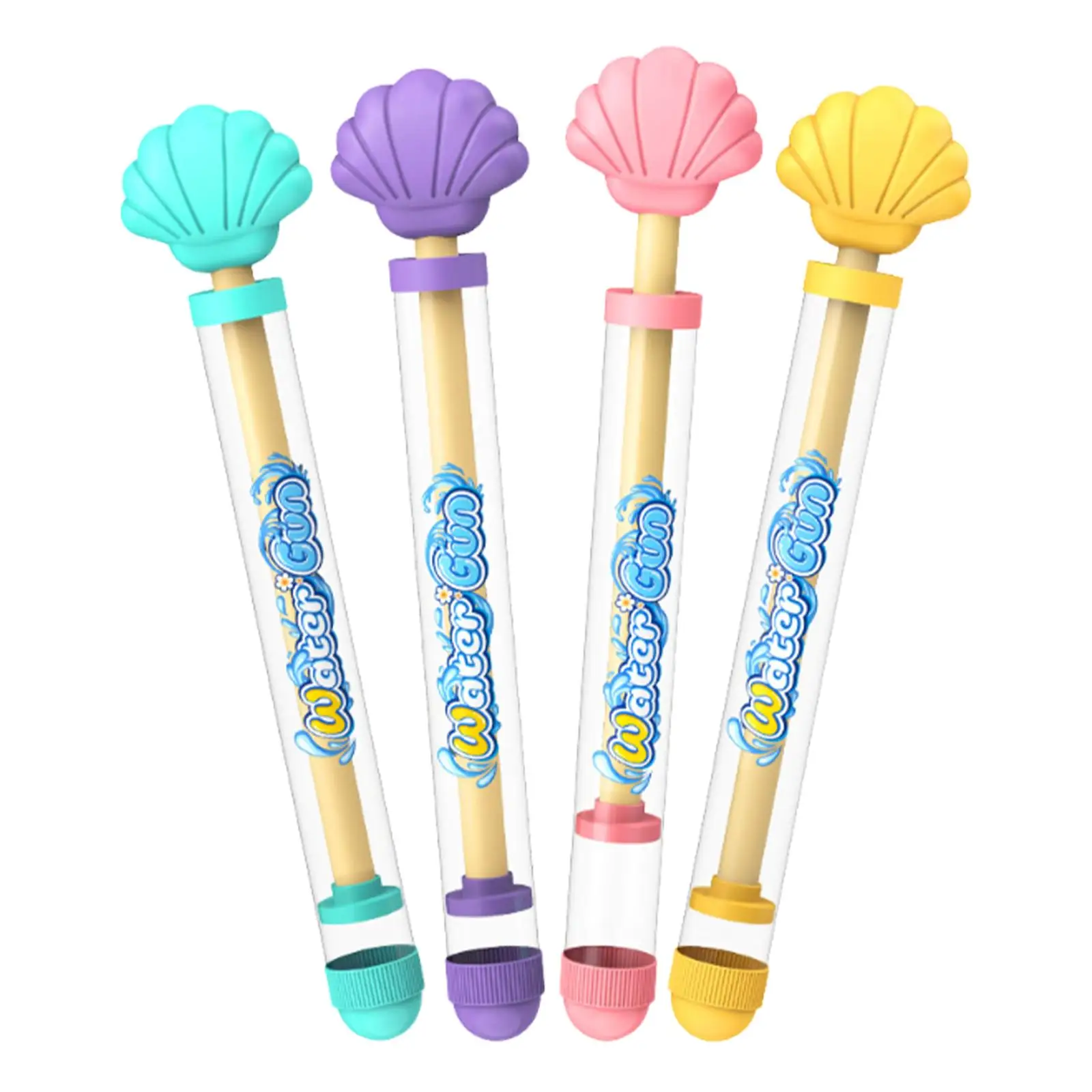 4 piezas de squirters de agua, suministros de lucha contra el agua para patio trasero de playa al aire libre