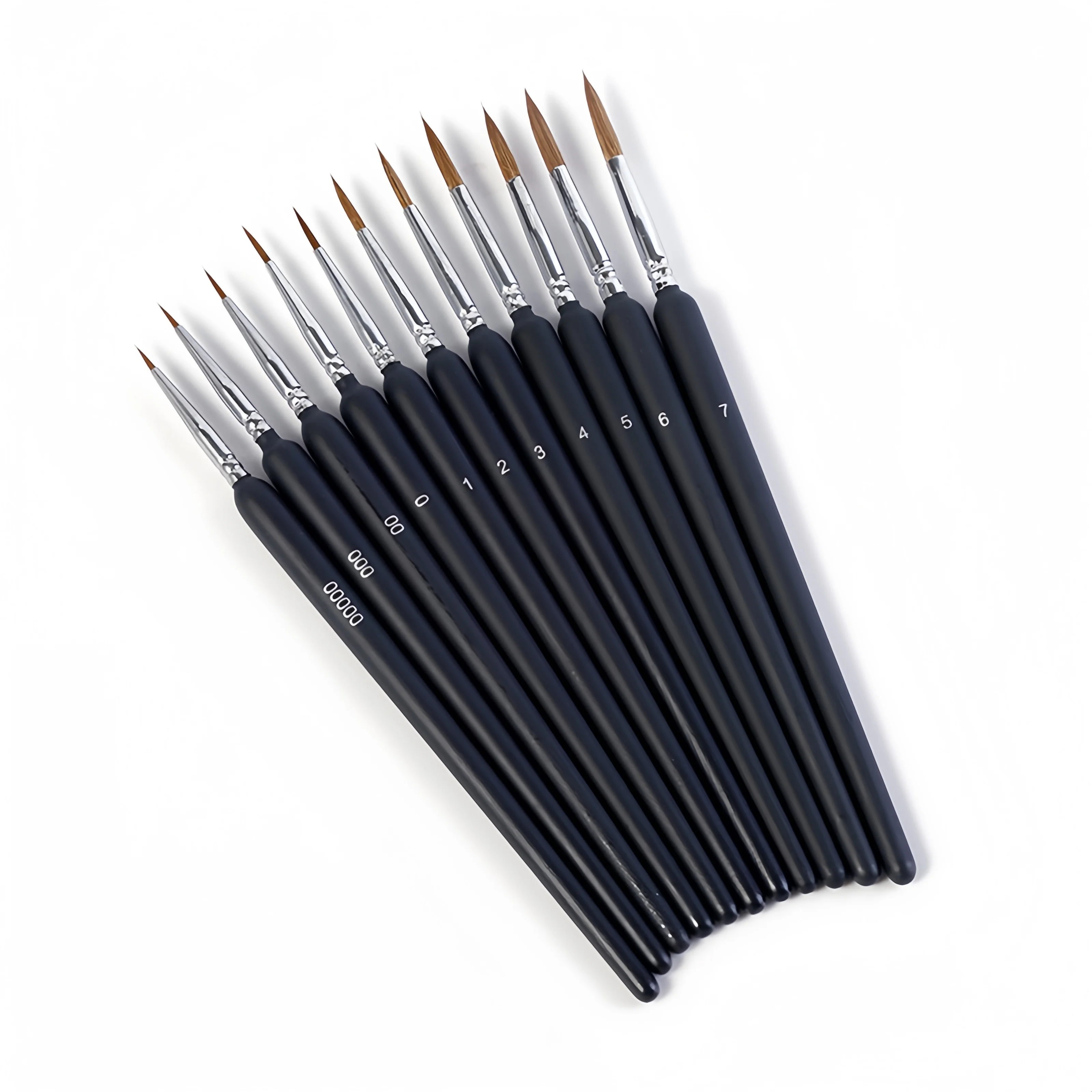 Drawing brush Drawing brush Oil painting Drawing brush Drawing pen Art tool Drawing brush hook edge oil brush