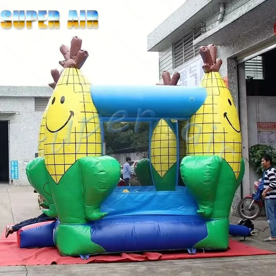 卸売のファミリー向けインフレータブルコーン型トランポリンとインフレータブルキャッスルは、子供の遊び場に最適です。