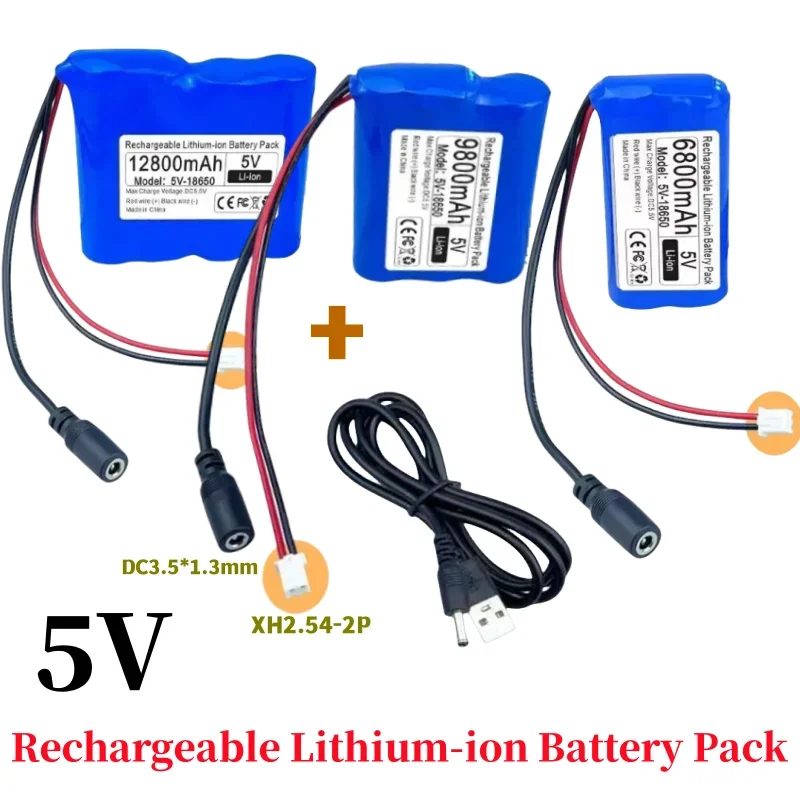 18650 перезаряжаемый микрокомпьютер с одним чипом для 5 В, 6800 мАч-12800 мАч, литиевая батарея, внешняя фонарь, USB-вентилятор, Bluetooth-динамик 18650 перезаряжаемый микрокомпьютер с одним чипом для 5 В, 6800 мАч-12800 мАч, литиевая батарея, внешняя фонарь, USB-вентилятор, Bluetooth-динамик