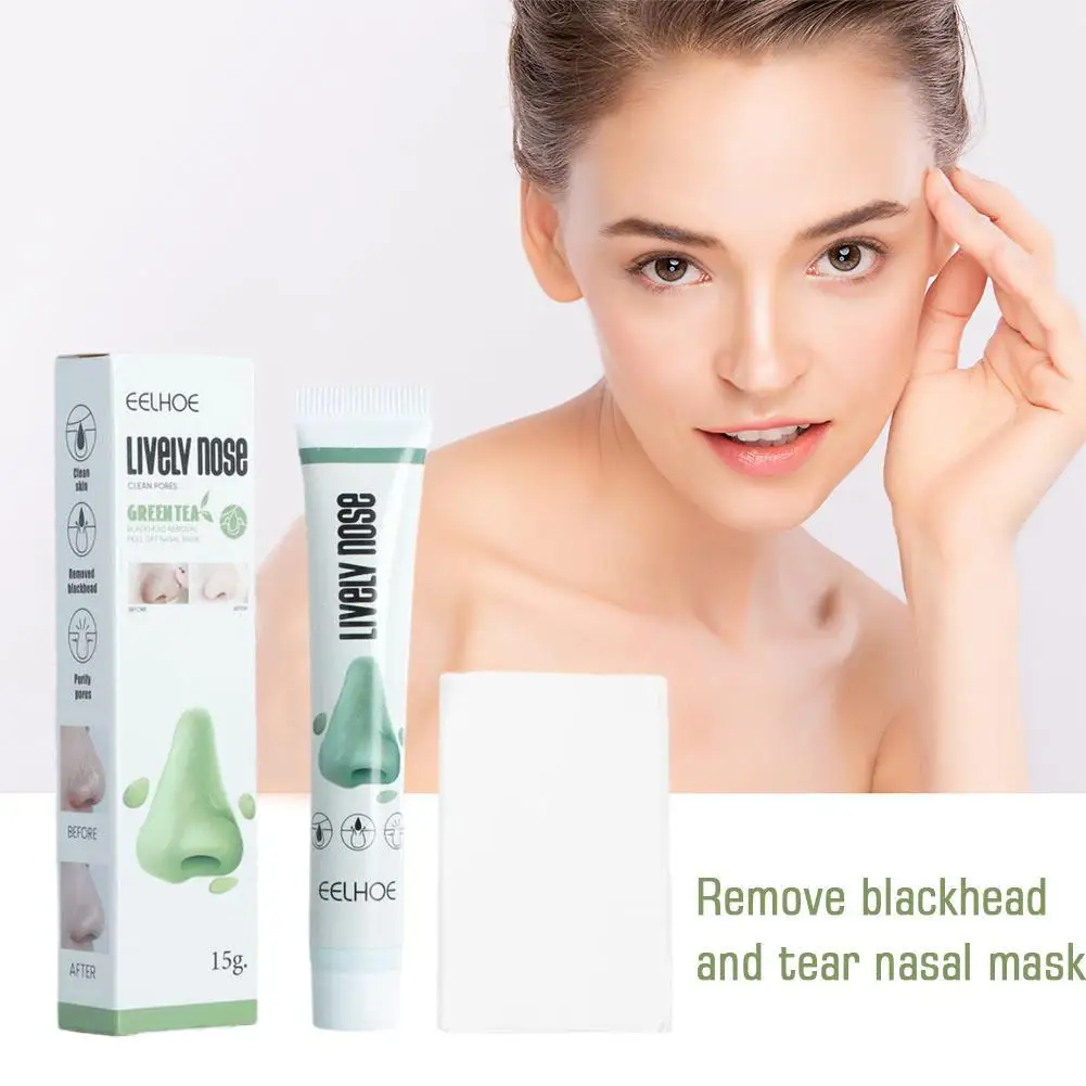 Neus Mee-eter Masker verwijderen Neusstrips Verwijder mee-eters Poriën Black Dot Remover Acne Peel Masker Reinigingspatch Huidverzorging Make-up