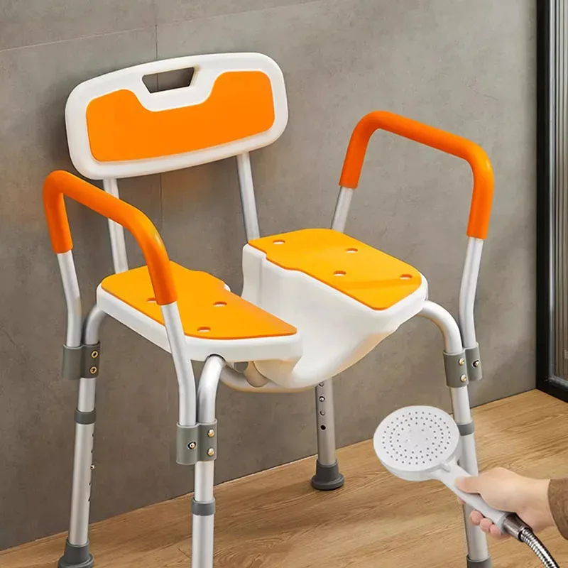 Shower Elderly Bathroom Chair Folding Squatty Potty Medical Stool Space Saving Designer Nordic Taburete Plegable Home Furniture