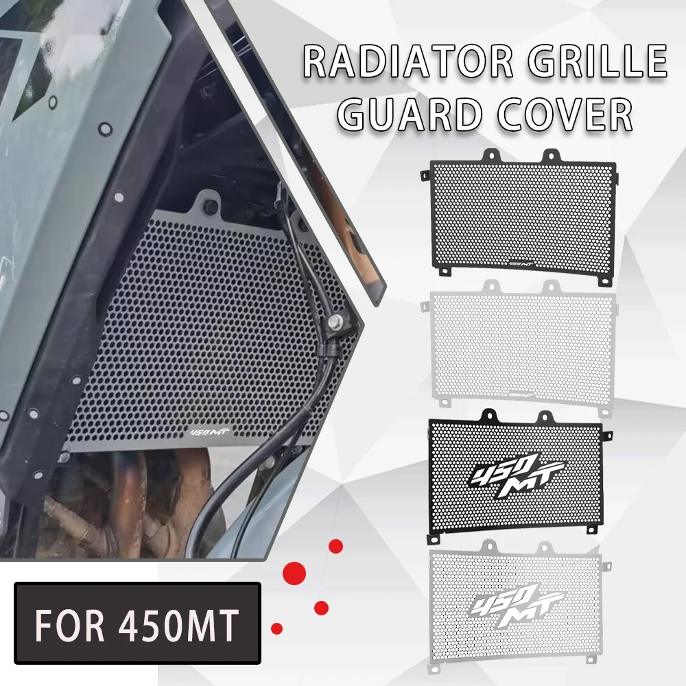 

450MT Motorcycle Radiator Guard Protector Grille Cover Protection For CFMOTO CF MOTO IBEX 450 MT MT450 IBEX450 2024 2025 2026