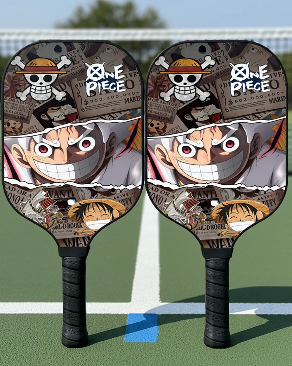 

Цельная фигурка аниме «Луффи», уникальная лопатка для пиклбола из углеродного волокна, стекловолокна — профессиональная/средняя/стартерная модель