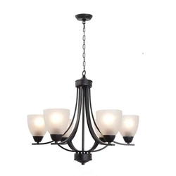 American Ceiling Chandelier Lights Nordic Simple Loft Living Room Kitchen Retro Pendant Lamps Home Decor Hanging Fixtures
